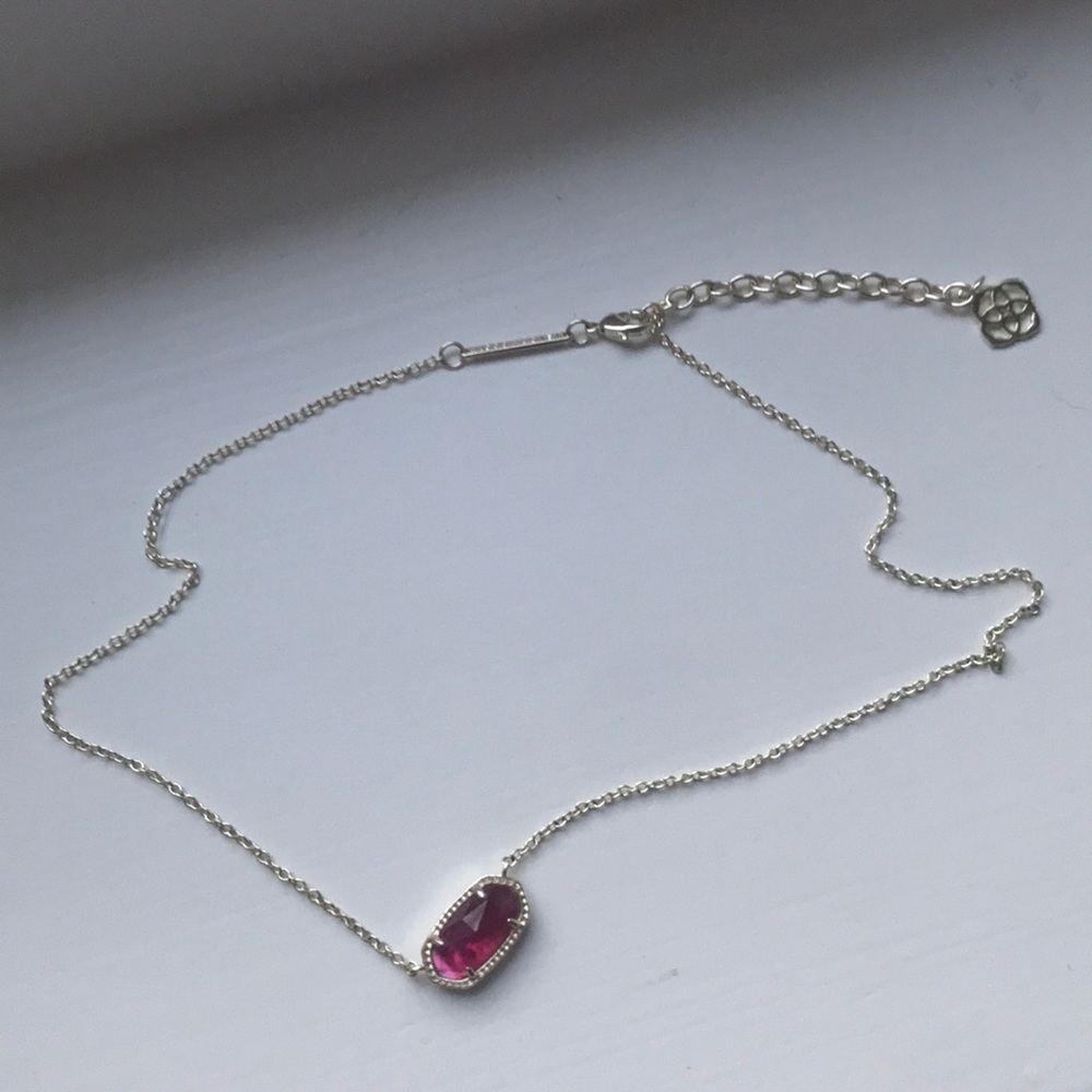 Kendra Scott Pink and Gold Necklace